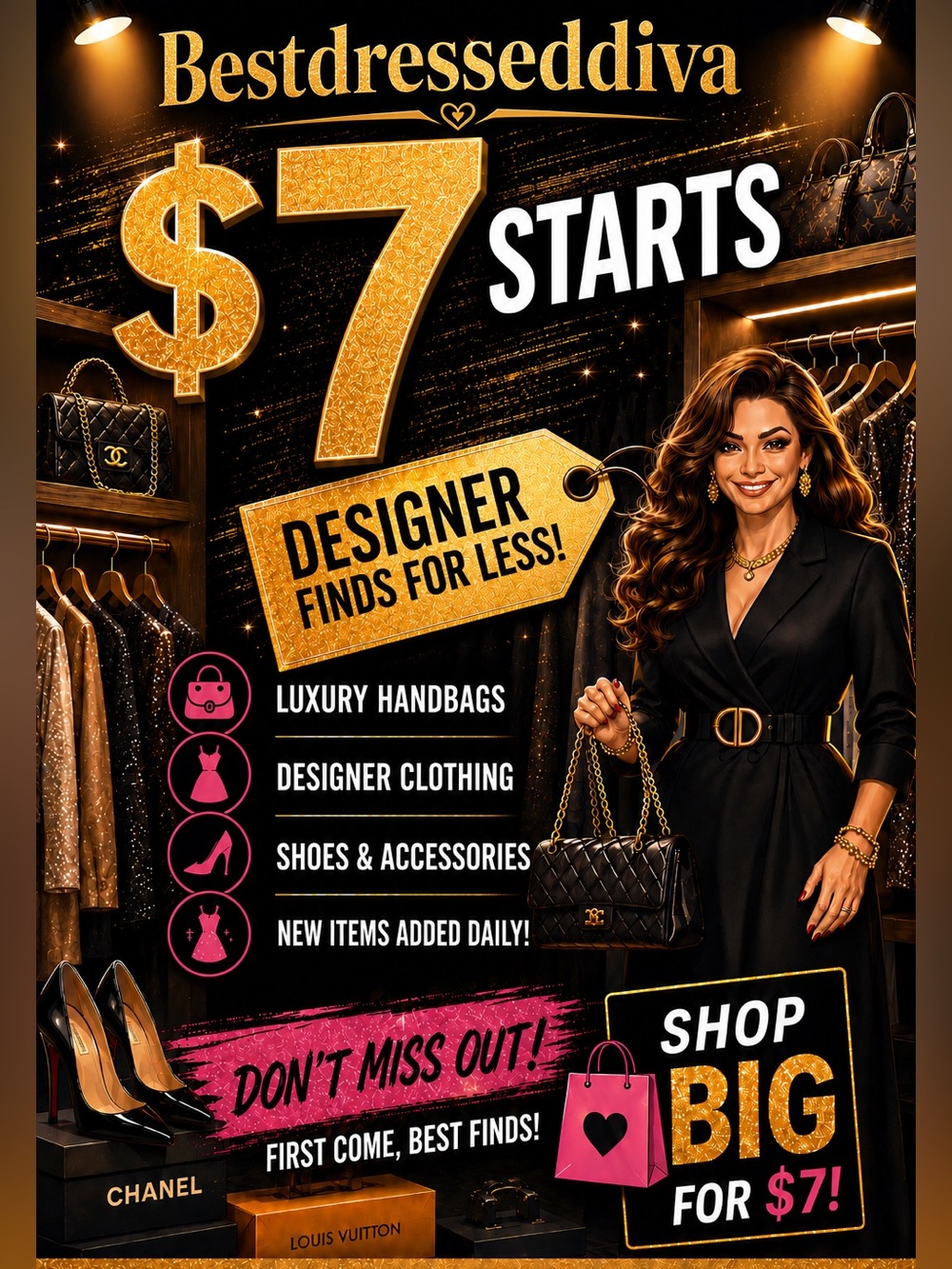 7 SEVEN  DOLLAR SHARE SHOW... BRING YOUR 7 DOLLAR ITEMS